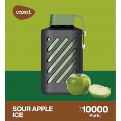 Vozol Gear 10000 PuffBar Sour Apple Ice
